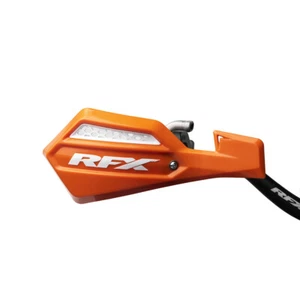 RFX BELÜFTETE HANDPROTEKTOREN MX HANDSCHUTZ SET ORANGE KTM SXF250 SXF350 SXF450 - Bild 1 von 2