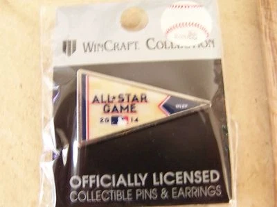 2014 Minnesota Twins AS All-Star Game logo pennant lapel pin w - Image 1 of 4