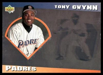1993 Upper Deck Diamond Gallery #17 Tony Gwynn - Image 1 of 2