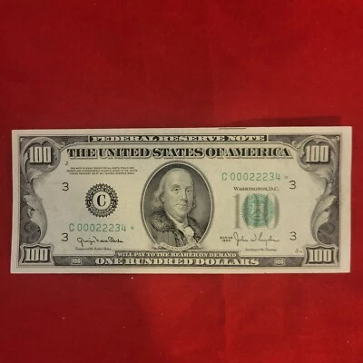 1950 $100 federal reserve StarNote. - Image 1 of 4