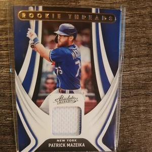 2022 Panini Absolute Rookie Threads PATRICK MAZEIKA #RT-PM Mem - Picture 1 of 14