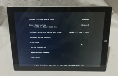 Microsoft Surface Pro 3 1631 i5-4300U@1,9 GHz, 4 GB de RAM *LEER* Foto 1 de 4