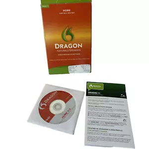 Dragon Naturally Speaking 11 (Software And Key Only, No Headset) in Original Box - Picture 1 of 8
