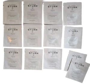 DR BARBARA STURM HYALURONIC SERUM TRAVEL SACHETS SET of 11 + 2 BONUS!!! - Picture 1 of 2