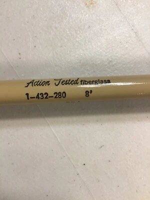 Caña de mosca vintage South Bend Outdoorsman 8 pies #1-432-280 53J excelente estado Foto 1 de 4