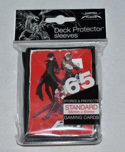 65 The Phantom Thieves of Heart Standard Card Sleeves Persona 5: The Animation - Picture 1 of 5