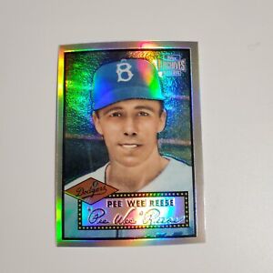 2001 Topps Archives Reserve Refractor 1952 Topps * Pee Wee Reese * #333 /Mint