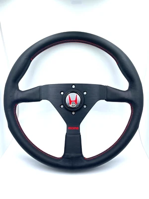 Rueda Momo Monte Carlo con bocina NSX-R y buje de liberación rápida 03-12 Honda Accord Foto 1 de 4