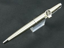 PARKER 45 FOUNTAIN PEN IN STAINLESS STEEL WITH 10K MED GOLD NIB AND CHROME TRIM