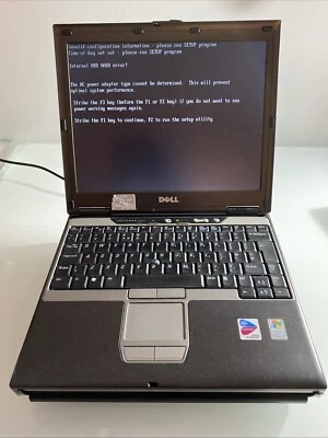 Dell Latitude D410  Classic laptop 1.8GHz   docking stn. - Image 1 of 4