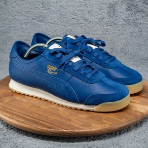 Men's Puma Roma '68 'New Heritage Blazing Blue' Sneakers 389975-01 Size 11.5 - Picture 1 of 6