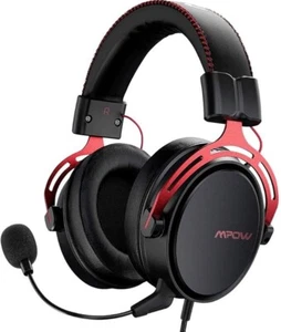 Cuffie Gaming con Microfono Mpow – Headset da Gioco per PC e Console – Nero - Afbeelding 1 van 6