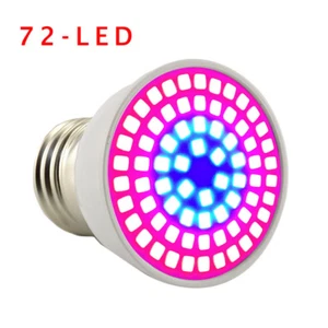 72 Leds Plant  Grow Light Flower Hydroponic Bulb Led Growth Lighting for Vegs - Picture 1 of 7