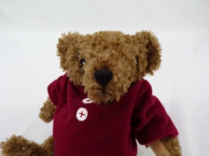 "Little Teddy Left Behind" Stuffed Bear Rare 2004 Little Tiger Press London b23 - Picture 1 of 7