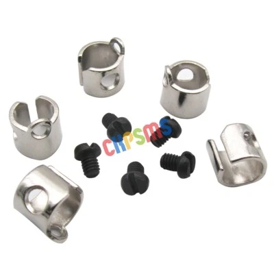 5SET THREAD GUIDES AND NEEDLE FIXED SCREWS FOR JUKI  DDL -555 ,DDL-5550,DDL-8300 - Image 1 of 3