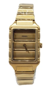 Fossil Raquel Three-Hand Gold-Tone Stainless Steel Women’s Watch ES5389 - Picture 1 of 3
