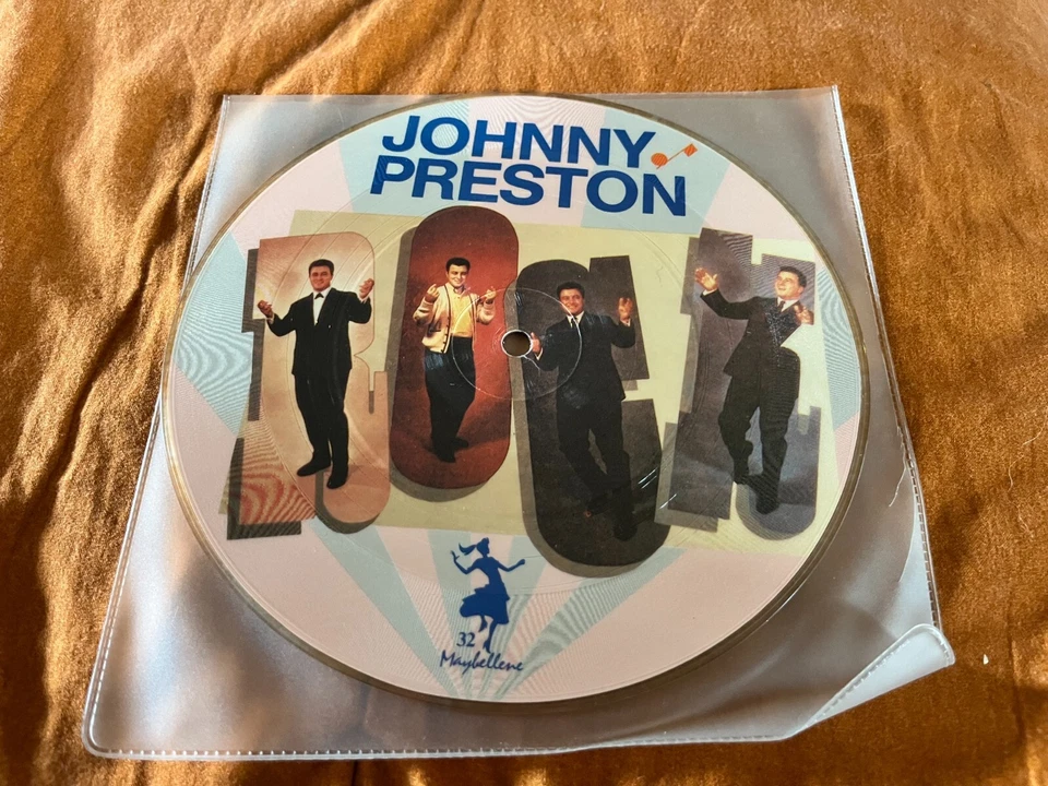 Johnny Preston ‎– Running Bear / Cradle Of Love 7" Picture Disc - Bild 1 von 2