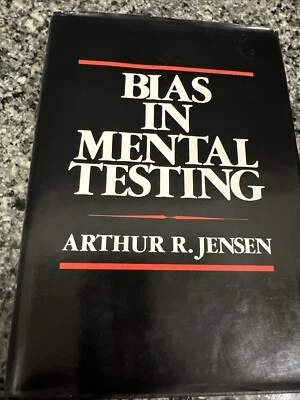 Arthur R Jensen 📚 Bias in Mental Testing 1980 HCDJ 💫VG Mental Health - Image 1 of 4