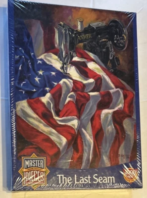 Rompecabezas Master Pieces LA ÚLTIMA COSTURA 1000 Piezas 19.25"X 26.75" 49X68cm Foto 1 de 4