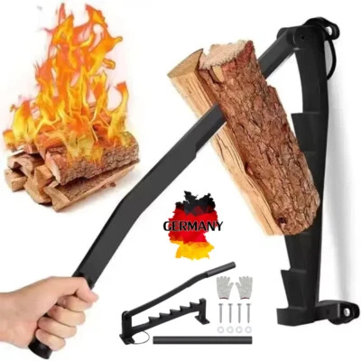 Spaccalegna manuale spaccalegna manuale, supporto a parete legni teneri spaccalegna accensione - Immagine 1 di 4