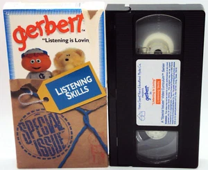 GERBERT LISTENING SKILLS IS LOVING VHS Children's Bible Lessons Puppets 1990 OOP - Picture 1 of 6