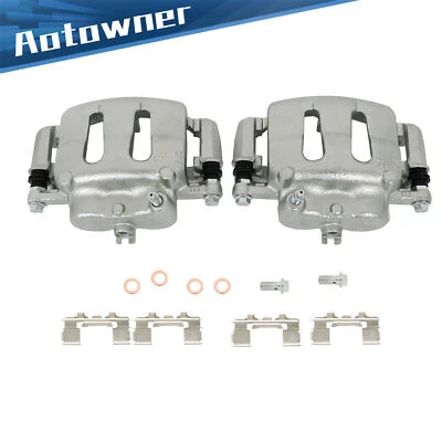 Pinza de freno delantera con soportes para Nissan Frontier 2.4L 98-04 D21 3.0L 92-1994 Foto 1 de 4