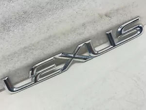 T80621 2001-2006 Lexus LS430 7 3/4” Rear Nameplate Emblem "Lexus" Letters Logo - Picture 1 of 8