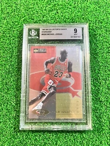 1997-98 UD Collector's Choice Starquest #SQ83 Michael Jordan BGS 9 - Picture 1 of 3