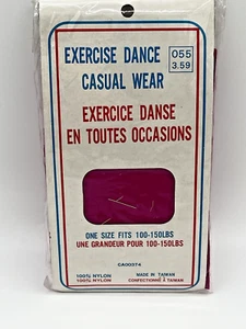 Dance Exercise Tights One Size fits 100-150 lbs 100 % Nylon Vintage Full Foot - Picture 1 of 6