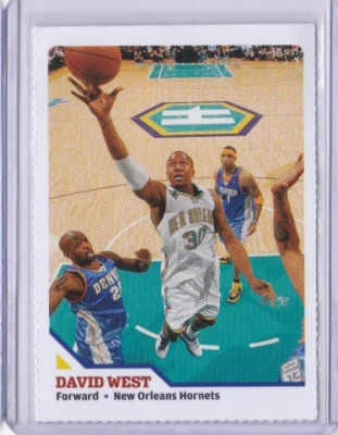 2008 SI Sports Illustrated for Kids #263 DAVID WEST NEW ORLEANS HORNETS ID3 - Image 1 of 2
