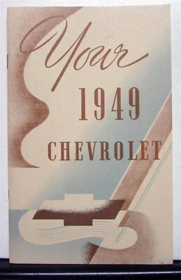 Chevrolet Stylemaster Fleetmaster Fleetline 1949 reproducción manual del propietario Foto 1 de 4