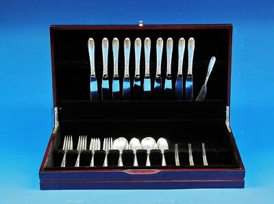 Juego de cubiertos de plata de ley Heiress by Oneida para 10 servicio 60 piezas Foto 1 de 4