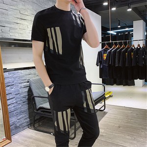 2 Piezas 1 6 Hombres Camiseta Con Pantalón A Rayas 2 Piezas 1 6 Hombres Camiseta Con Pantalón A Rayas
