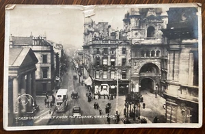 CATHCART STREET, GREENOCK Vintage c1934 VALENTINE'S Real Photograph Postcard - Picture 1 of 2