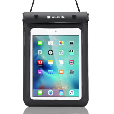 Clear Swimming Waterproof Pouch Dry Bag Tablet Bag For 8" Vankyo Matrixpad S8 - Image 1 of 4