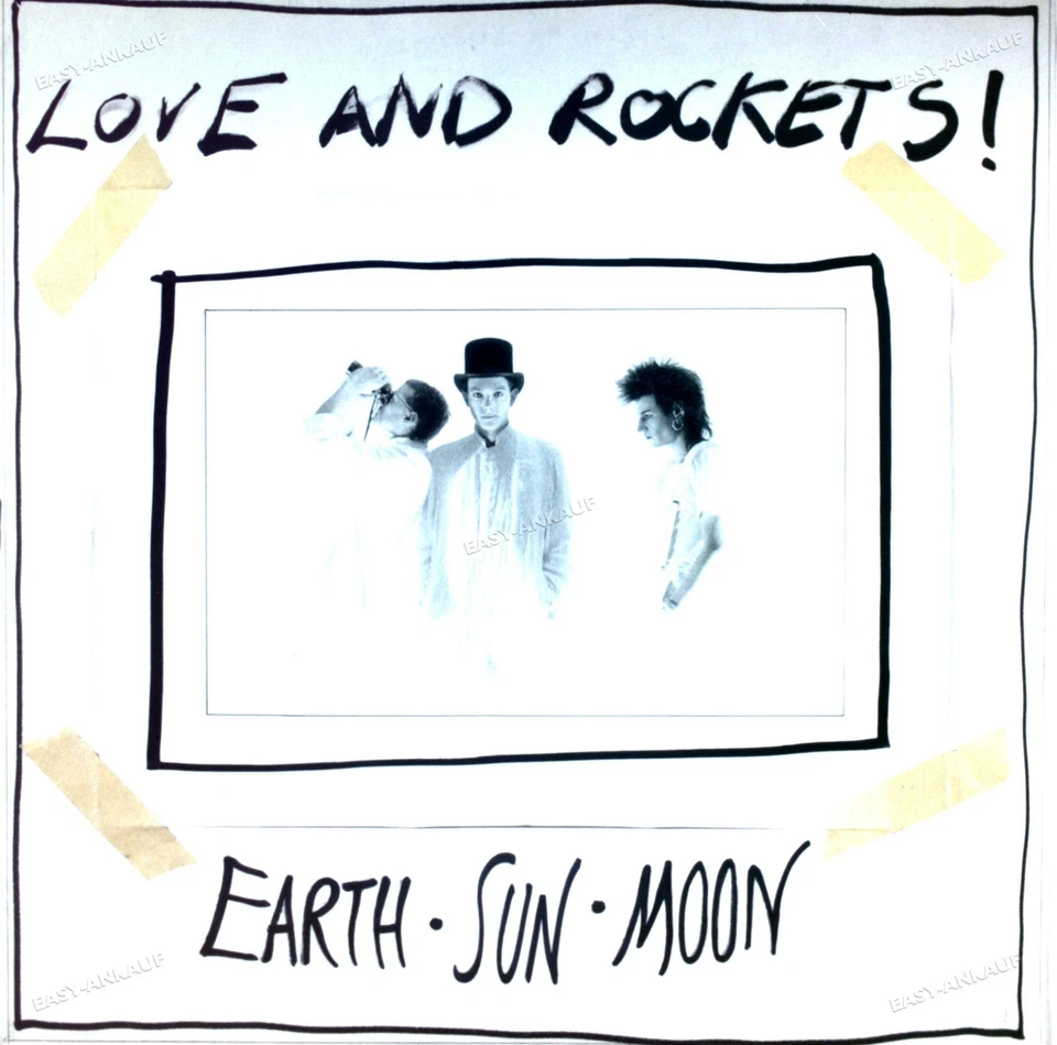 Love And Rockets - Earth - Sun - Moon LP (VG+/VG+) ' - Image 1 of 1