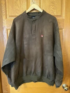 CO274 Zero Restriction Golf Exterior Microgamuza Marrón Chaqueta Para Hombres XL - Imagen 1 de 3