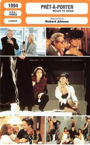 KINOKARTEN: PRET-A-PORTER Loren, Roberts, Mastroianni, Altman 1994 Ready To Wear - Bild 1 von 1