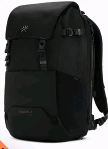 TROPICFEEL SHELL 20L-40L BACKPACK TRAVEL CORE BLACK EXPANDABLE NEW - Picture 1 of 2