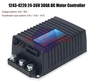 1243-4220 24V/36V 0-5kΩ 200A For CURTIS Programmable DC SepEx Motor Controller - Picture 1 of 4