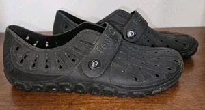 BAREFOOTERS Classic Feel Black Speckled Slipper Gummi Schuhe Damen US 7 EU 38 - Bild 1 von 5