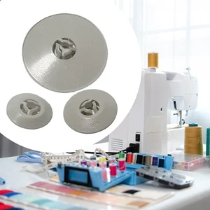 3Pcs Spool Cap Sewing Spool Cap White Replace Auxiliary Spool Pin for Brother - Picture 1 of 6