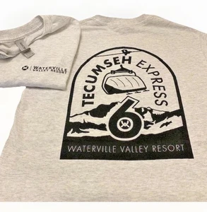 Ski Shirt World Cup USA Adult Small Waterville Valley NH Chair Lift Rare Skiing - Picture 1 of 14