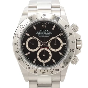 Rolex Cosmograph Daytona 16520 SS AT Black Dial - Picture 1 of 8