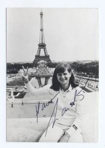 Tennis - 1980s Four Grand Slam Titles HANA MANDLIKOVA Hand Signed Photo 1981 - Picture 1 of 1