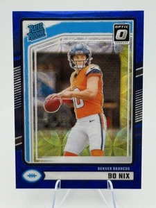 Mira telescópica óptica Bo Nix Donruss 2024 con clasificación Prizm Rookie RC #369 Broncos - Imagen 1 de 2