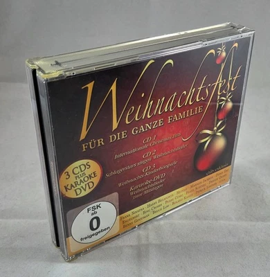 Weihnachtsfest Für Die Ganze Familie, 3 CD's mit Musik, Hörspielen und Karaoke - Bild 1 von 4