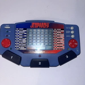 Vintage 1995 Jeopardy Handheld Game Tiger Electronics Tested Game Cartridge - Picture 1 of 5