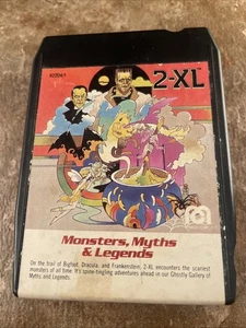 Mego 2XL Monsters Myths & Legends Dracula & Frankenstein Art 1978 8-Track Tape - Picture 1 of 5