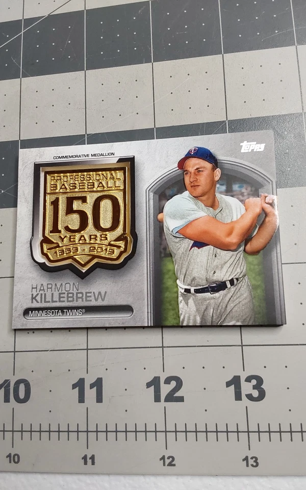2019 Topps Update Baseball #AMMHK Harmon Killebrew 150th Medallion - Image 1 of 2